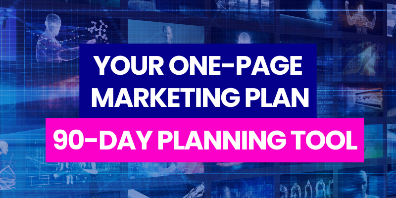 Your One-Page Marketing Plan 2 MC Blog Templates 3